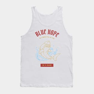 „Blue Hope“ Shark | Gift Tank Top